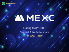 MAPNODE OFFICIALLY LANDED ON MEXC GLOBAL WITH HUGE AIRDROP